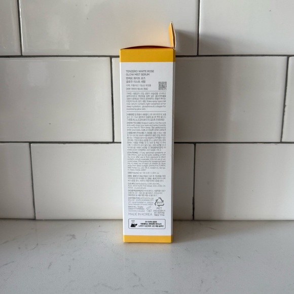 Tenzero‎ White Rose Glow Mist Serum 100ml/3.38oz Brightening Hydrating Toner NWB - Picture 3 of 7